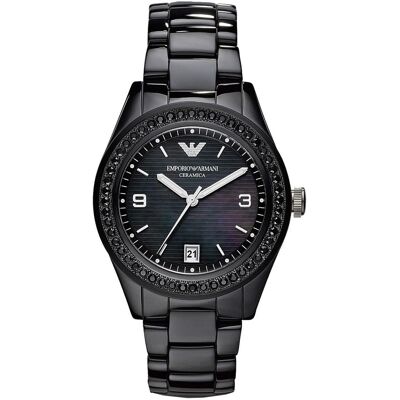 Giorgio Armani Watch Armani Woman AR1423 (39MM) Black Giorgio Armani Watch Armani Woman AR1423 (39MM) Black
