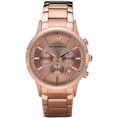 Giorgio Armani Watch Armani Man AR2452 (43MM) Pink Gold Giorgio Armani Watch Armani Man AR2452 (43MM) Pink Gold