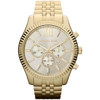 Watch Michael Kors Man MK8281 (45MM) Gold Watch Michael Kors Man MK8281 (45MM) Gold