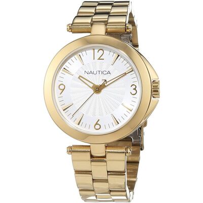 Watch Nautica Woman NAD14001L (35MM) Gold Watch Nautica Woman NAD14001L (35MM) Gold