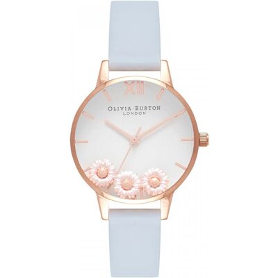 Watch Olivia Burton Women OB16CH04 (30MM) Blue 30 MM Watch Olivia Burton Women OB16CH04 (30MM) Blue 30 MM
