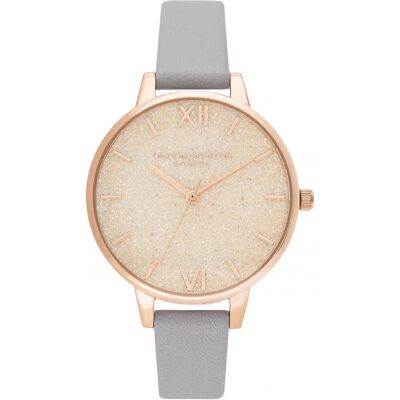 Watch Olivia Burton Women OB16GD45 (34MM) Grey 34 MM Watch Olivia Burton Women OB16GD45 (34MM) Grey 34 MM