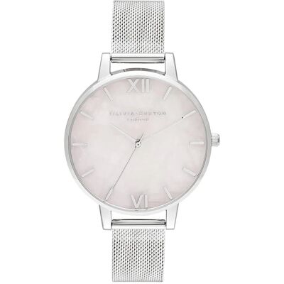 Watch Olivia Burton Women OB16SP18 (38MM) Silver 38 MM Watch Olivia Burton Women OB16SP18 (38MM) Silver 38 MM