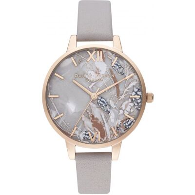 Watch Olivia Burton Women OB16VM37 (34MM) Grey 34 MM Watch Olivia Burton Women OB16VM37 (34MM) Grey 34 MM