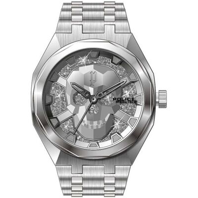 Watch Police Man PEWJG2110702 (46MM) Silver Watch Police Man PEWJG2110702 (46MM) Silver