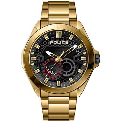 Watch Police Man PEWJH2110302 (50MM) Golden Watch Police Man PEWJH2110302 (50MM) Golden