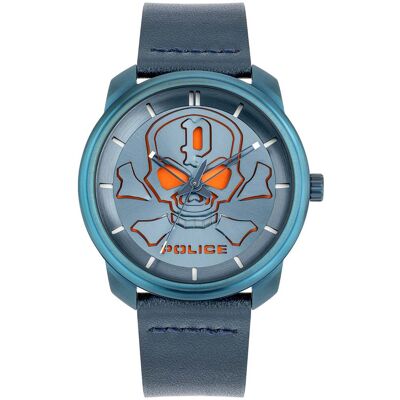 Watch Police Man PL15714JSBL03 (44MM) Blue Watch Police Man PL15714JSBL03 (44MM) Blue