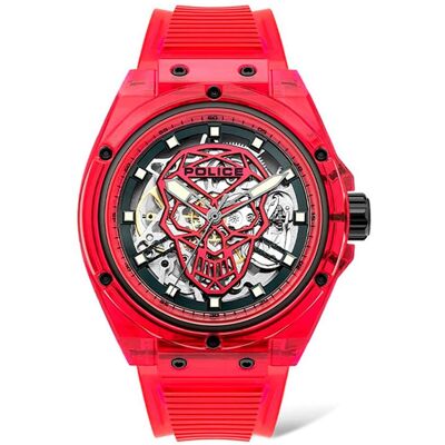 Watch Police Man PL15924JPR16P (44MM) Red Watch Police Man PL15924JPR16P (44MM) Red