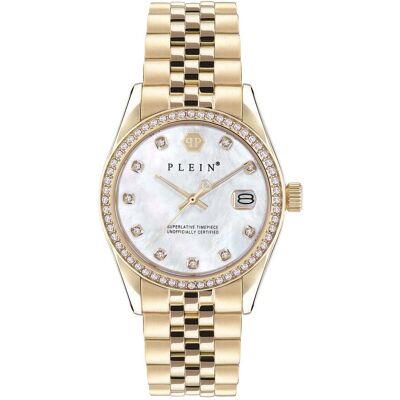 Watch Philipp Plein Women PWYAA0323 (34MM) Golden Watch Philipp Plein Women PWYAA0323 (34MM) Golden