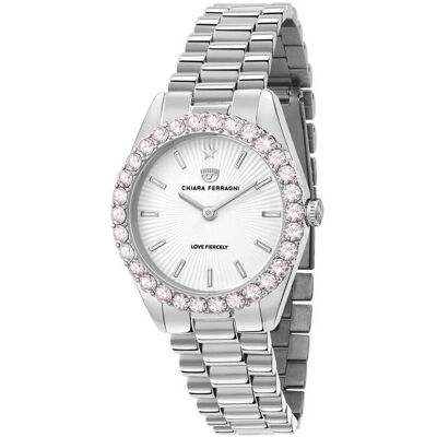 Watch Chiara Ferragni Women R1953100511 (32MM) Silver 32 MM Watch Chiara Ferragni Women R1953100511 (32MM) Silver 32 MM
