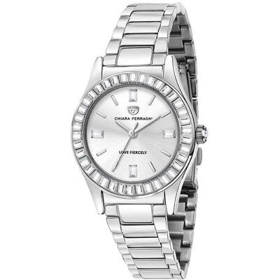 Watch Chiara Ferragni Women R1953102502 (32MM) Silver 32 MM Watch Chiara Ferragni Women R1953102502 (32MM) Silver 32 MM