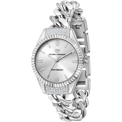 Watch Chiara Ferragni Women R1953104502 (34MM) Silver 34 MM Watch Chiara Ferragni Women R1953104502 (34MM) Silver 34 MM