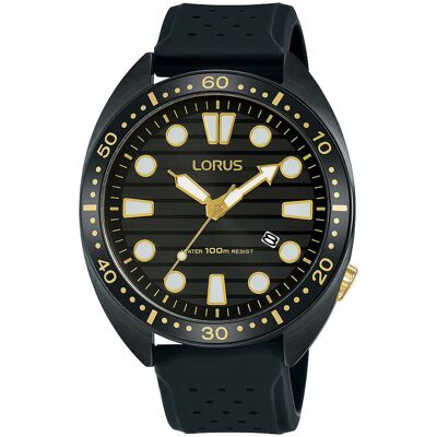 Lorus Men's Quartz Watch RH927LX9 (42mm) Black Negro Lorus Men's Quartz Watch RH927LX9 (42mm) Black Negro