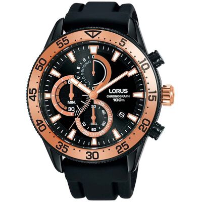 Lorus Men's Quartz RM339FX9 (43mm) Black Negro Lorus Men's Quartz RM339FX9 (43mm) Black Negro