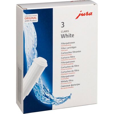 Jura CLARIS White (3er-Set) Filterpatronen Jura CLARIS White (3er-Set) Filterpatronen