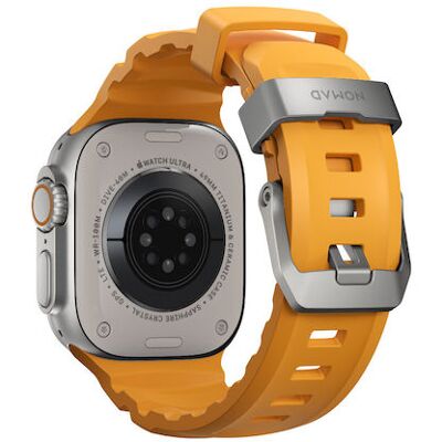 Nomad Rocky Point Band 42/44/45/49mm with Solar Connector, Natural Nomad Rocky Point Band 42/44/45/49mm with Solar Connector, Natural