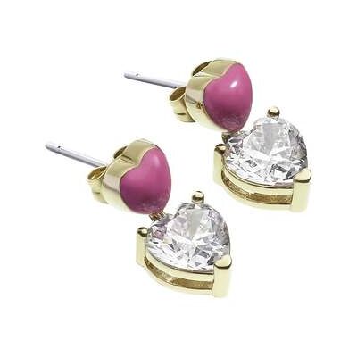 Chiara Ferragni Women's Earrings J19AWD03, 1.8 CM, Brass, Golden 1.8CM Chiara Ferragni Women's Earrings J19AWD03, 1.8 CM, Brass, Golden 1.8CM