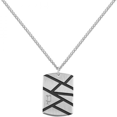 Necklace Police Man PJ26485PSB02 () Silver Necklace Police Man PJ26485PSB02 () Silver