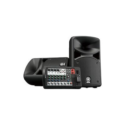 Yamaha Stagepas 400BT - Portable PA System with 8-Channel Mixer and Built-in Power Amplifier Yamaha Stagepas 400BT - Portable PA System with 8-Channel Mixer and Built-in Power Amplifier