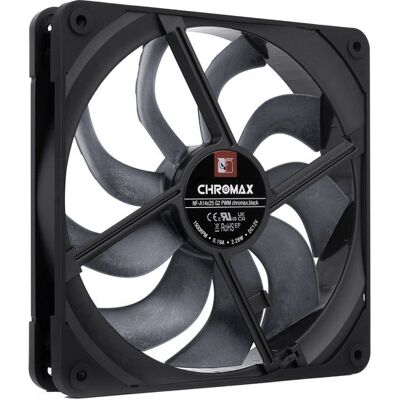 Noctua NF-A14x25 G2 PWM chromax.black (PWM-Anschluss, 140 mm) Noctua NF-A14x25 G2 PWM chromax.black (PWM-Anschluss, 140 mm)
