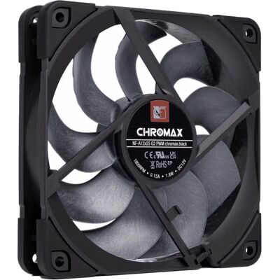 Noctua NF-A12x25 G2 PWM chromax.black (Black, PWM Connector, 120 mm) Noctua NF-A12x25 G2 PWM chromax.black (Black, PWM Connector, 120 mm)