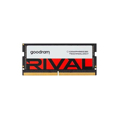GOODRAM SODIMM DDR5 16GB 5600MHz CL40 SR RIVAL GOODRAM SODIMM DDR5 16GB 5600MHz CL40 SR RIVAL