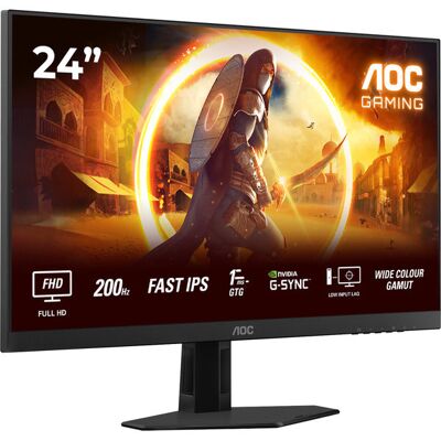 AOC 24G4HRE 24" (60.5 cm) Black/Red Full HD Fast-IPS HDR10 200Hz Monitor (HDMI/DP) AOC 24G4HRE 24" (60.5 cm) Black/Red Full HD Fast-IPS HDR10 200Hz Monitor (HDMI/DP)