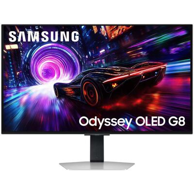 Samsung G81SF computer monitor 81.3 cm (32") 3840 x 2160 pixels 4K Ultra HD OLED Silver Samsung G81SF computer monitor 81.3 cm (32") 3840 x 2160 pixels 4K Ultra HD OLED Silver