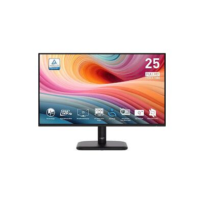 MSI PRO MP251L E2 Computer Monitor 62.2 cm (24.5") 1920 x 1080 Full HD LED Black MSI PRO MP251L E2 Computer Monitor 62.2 cm (24.5") 1920 x 1080 Full HD LED Black