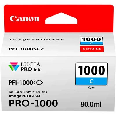 Canon PFI-1000 C Κυανό Μελάνι Canon PFI-1000 C Κυανό Μελάνι