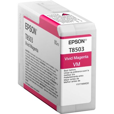 Epson ink cartridge viv. magenta T 850 80 ml T 85030N Epson ink cartridge viv. magenta T 850 80 ml T 85030N