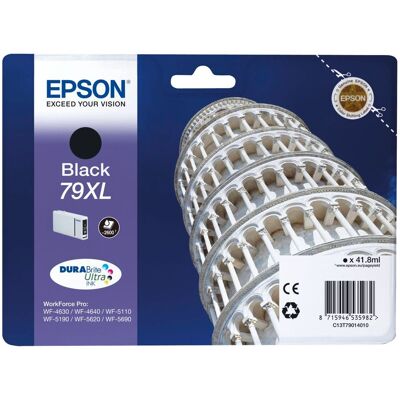 Epson DURABrite Ultra Ink 79 XL Black T7901 Cartridge Epson DURABrite Ultra Ink 79 XL Black T7901 Cartridge