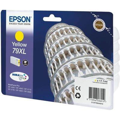 Epson DURABrite Ultra Ink 79 XL Yellow T7904 Cartridge Epson DURABrite Ultra Ink 79 XL Yellow T7904 Cartridge