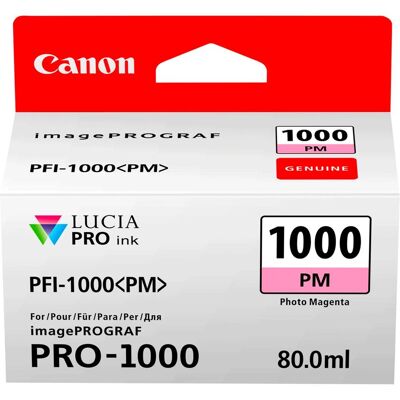 Canon PFI-1000 PM Photo Magenta Ink Cartridge Canon PFI-1000 PM Photo Magenta Ink Cartridge