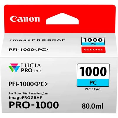 Canon PFI-1000 PC Photo Cyan Ink Canon PFI-1000 PC Photo Cyan Ink