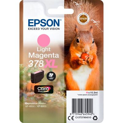 Μελανοταινία Epson 378 XL ανοιχτό ματζέντα Claria Photo HD T 3796 Μελανοταινία Epson 378 XL ανοιχτό ματζέντα Claria Photo HD T 3796
