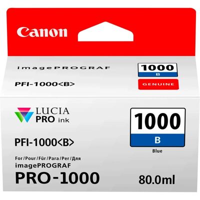 Canon PFI-1000 B Blue Ink Cartridge Canon PFI-1000 B Blue Ink Cartridge