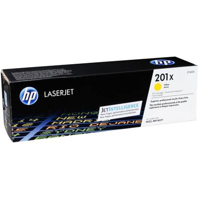 HP Toner CF 402 X yellow No. 201 X HP Toner CF 402 X yellow No. 201 X