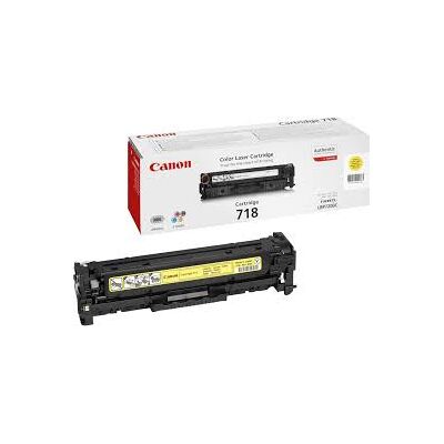 Canon Toner Cartridge 718 Y yellow Canon Toner Cartridge 718 Y yellow
