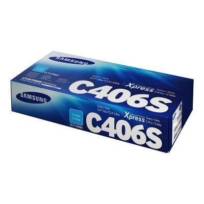 Samsung HP Cyan Toner Cartridge CLT-C406S (ST984A) Samsung HP Cyan Toner Cartridge CLT-C406S (ST984A)