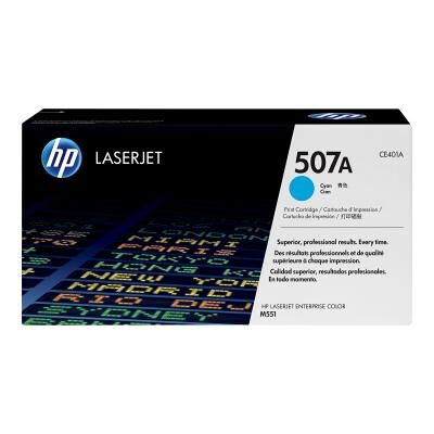 Cartridge No 507A HP507A HP 507A Cyan (CE401A) Cartridge No 507A HP507A HP 507A Cyan (CE401A)