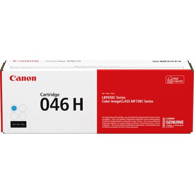 Canon 046H Γνήσιο Toner Laser Εκτυπωτή Κυανό High Capacity 5000 Σελίδων (1253C002) Canon 046H Γνήσιο Toner Laser Εκτυπωτή Κυανό High Capacity 5000 Σελίδων (1253C002)