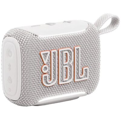 JBL GO 5 Portable Bluetooth Speaker in White JBL GO 5 Portable Bluetooth Speaker in White