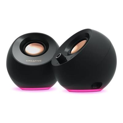 Pebble Pro Bluetooth 5.3 Computer Speaker — Creative 3, Black (51MF1710AA000) Pebble Pro Bluetooth 5.3 Computer Speaker — Creative 3, Black (51MF1710AA000)