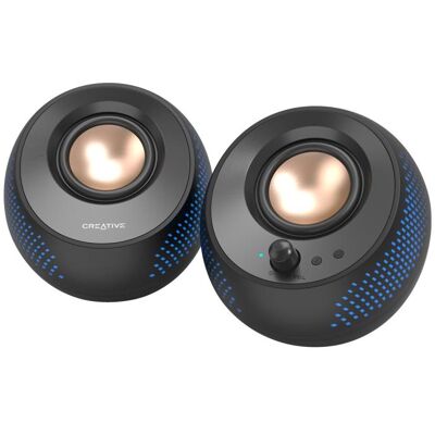 Creative Pebble X Bluetooth Computer Speaker – Black (51MF1715AA000) Creative Pebble X Bluetooth Computer Speaker – Black (51MF1715AA000)