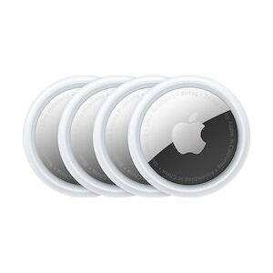 Apple AirTag Item Finder, Silver with White Accents Apple AirTag Item Finder, Silver with White Accents