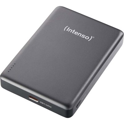 Intenso Powerbank MW10000 10000 mAh Μαγνητικός Ασύρματος Φορτιστής σε Γκρι Intenso Powerbank MW10000 10000 mAh Μαγνητικός Ασύρματος Φορτιστής σε Γκρι