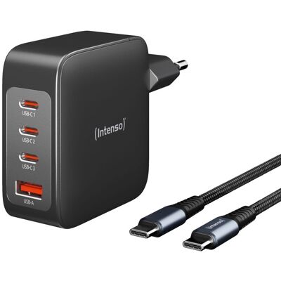 Intenso Power Adapter W140 SET 2x USB-C 1x USB-A με Καλώδιο Intenso Power Adapter W140 SET 2x USB-C 1x USB-A με Καλώδιο