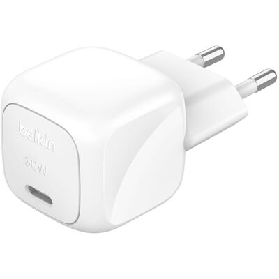 Belkin Μητρική Φορτιστή USB-C 30W PD & PPS - Λευκό Belkin Μητρική Φορτιστή USB-C 30W PD & PPS - Λευκό