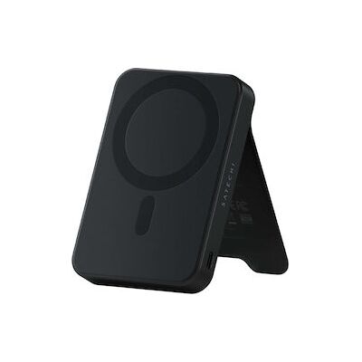 Satechi OntheGo Magnetic Qi2 Powerbank Stand 5000mAh Black Satechi OntheGo Magnetic Qi2 Powerbank Stand 5000mAh Black